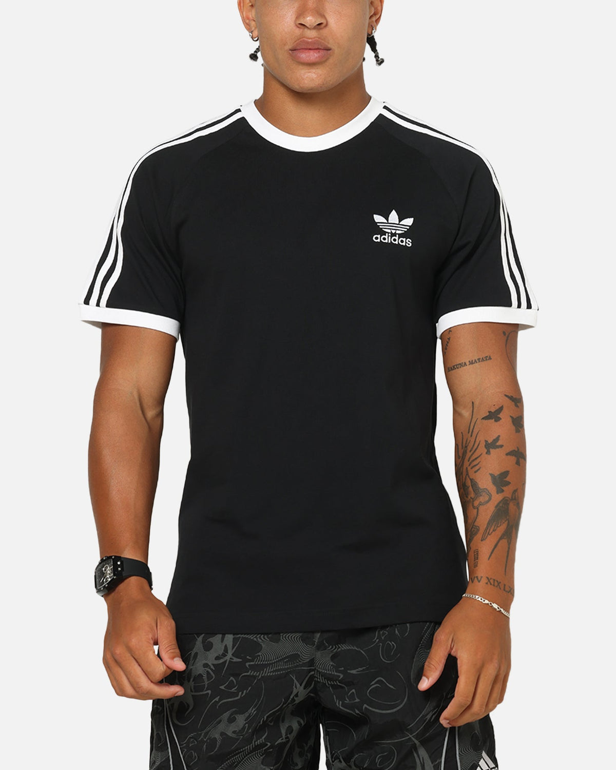 Best-Selling Adidas Classics 3-Stripes T-Shirt Black