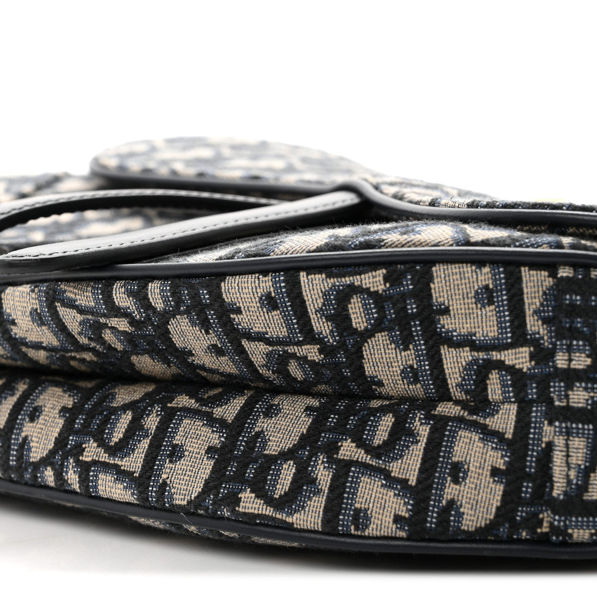 Oblique Saddle Bag With Strap Blue AT My store