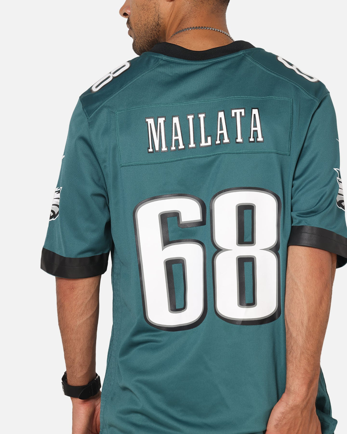 Top Seller Nike Philadelphia Eagles Jordan Mailata #68 Home Game NFL Jersey Teal