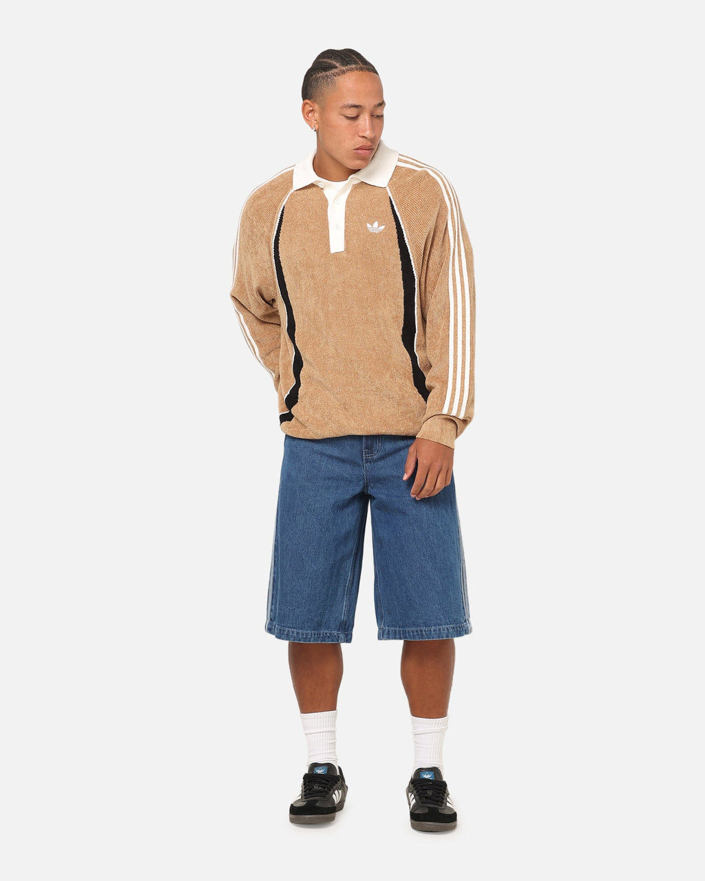 Best-Selling Adidas Retro Remix Teamgeist Long Sleeve Polo Cardboard