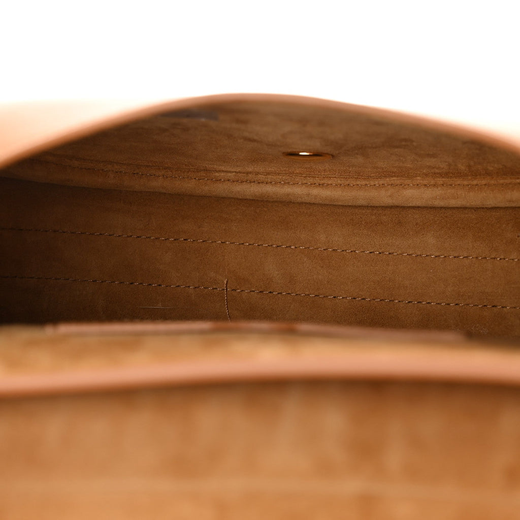 Box Calfskin Medium Bobby Flap Camel AT My store