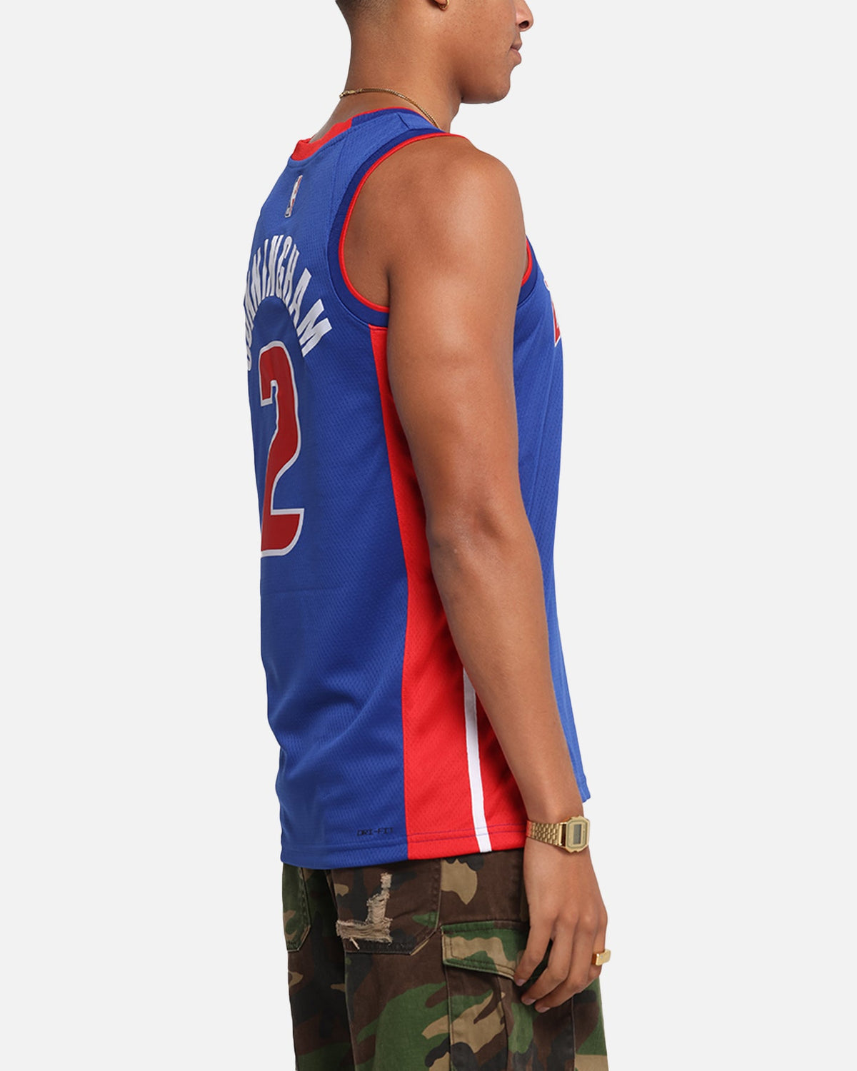 Top Seller Nike Cade Cunningham Detroit Pistons #2 Icon Edition 2022/23 Nike Dri-Fit NBA Swingman Jersey Rush Blue