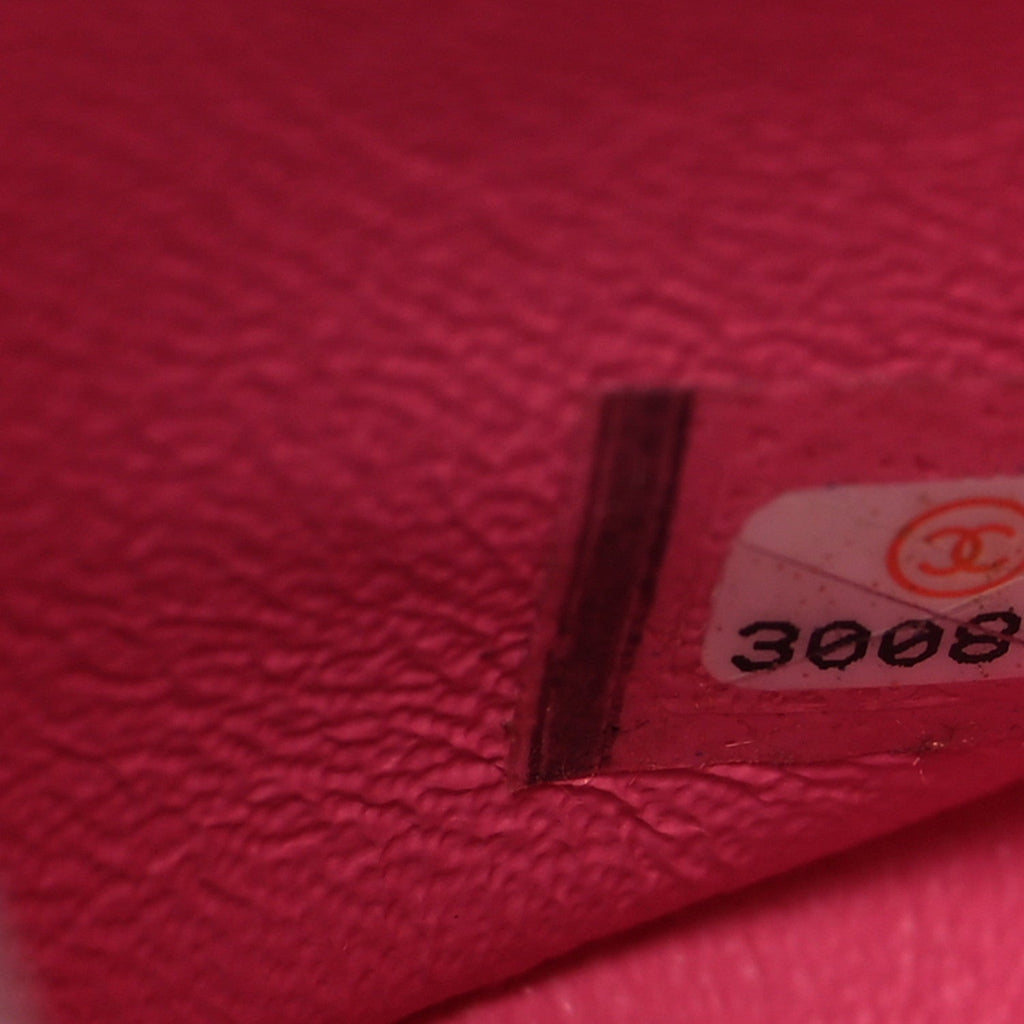 Caviar Quilted Small Double Flap Pink At My store