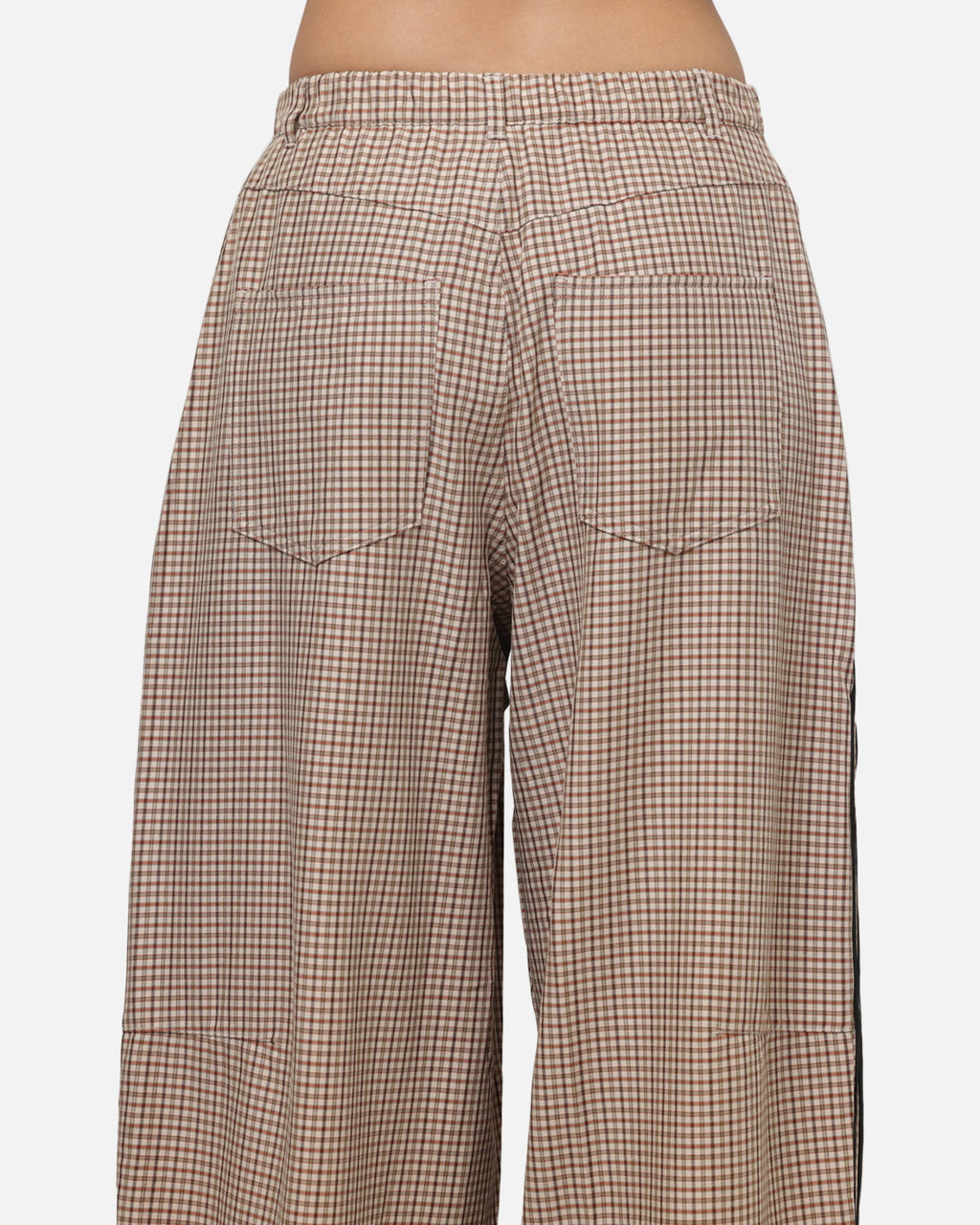 Best-Selling Adidas Women's Checks Trousers Beige
