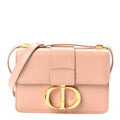 Smooth Calfskin Micro 30 Montaigne Flap Bag Rose Des Vents AT My store