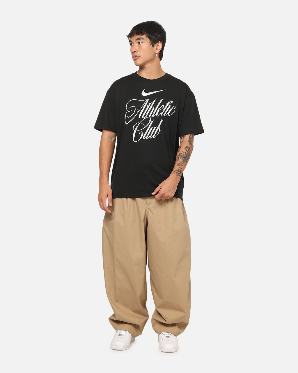 Top Seller Nike N.A.C. Script T-Shirt Black