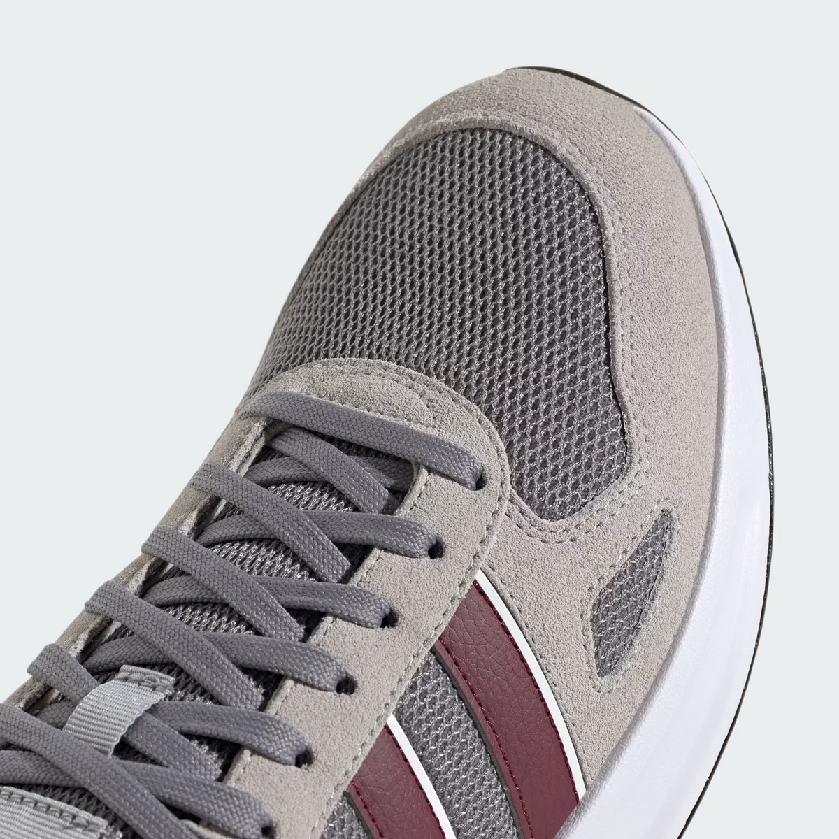 New Arrival Adidas Original RUN 84 Men -GREY BURGUNDY