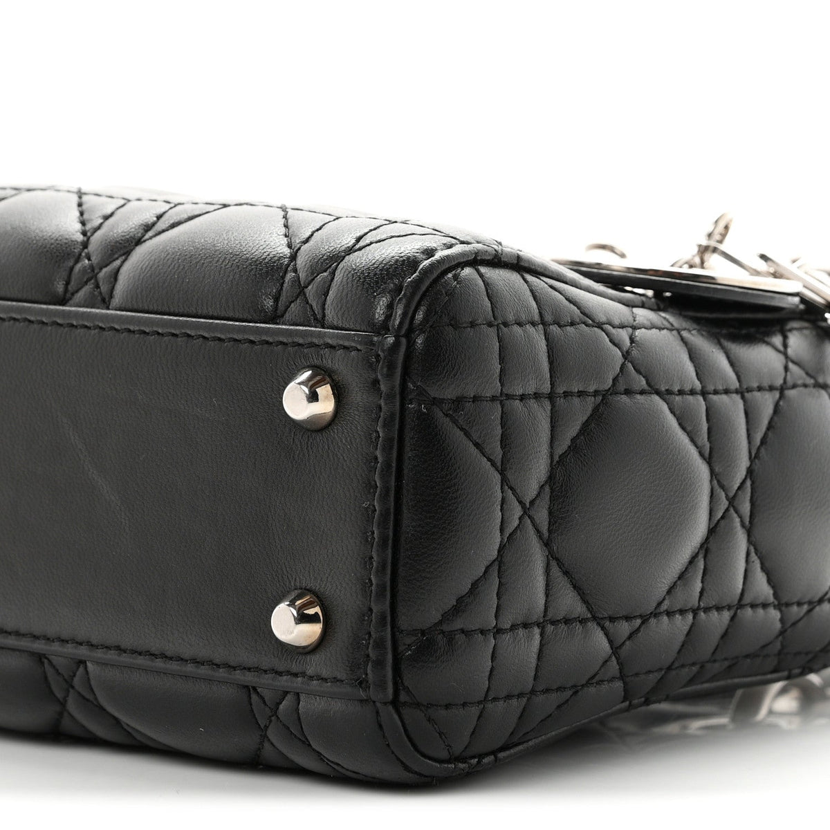Lambskin Cannage Mini Lady Dior Black AT My store