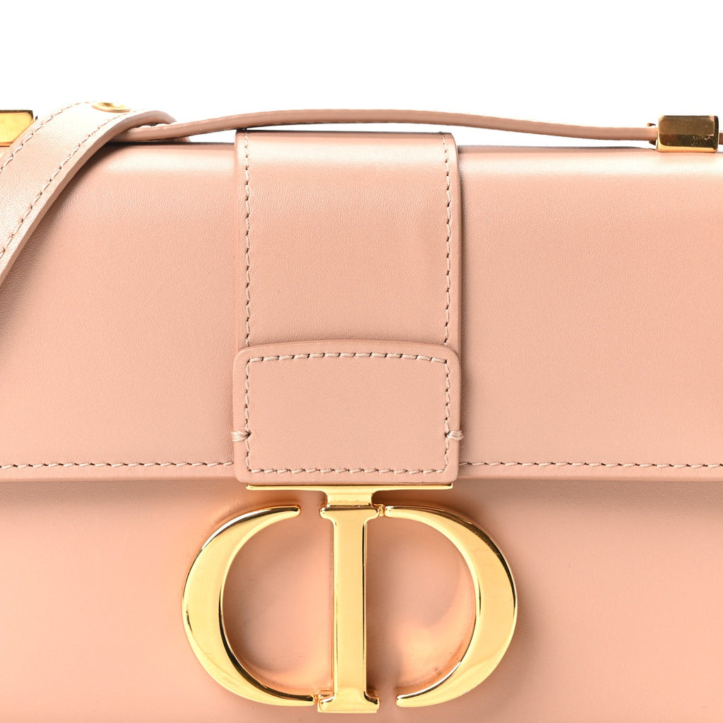 Smooth Calfskin Micro 30 Montaigne Flap Bag Rose Des Vents AT My store