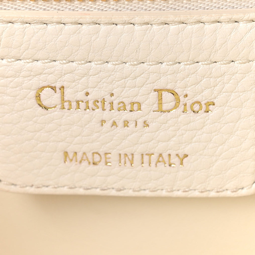 Grained Calfskin Cannage Large Caro Bag Latte AT My store