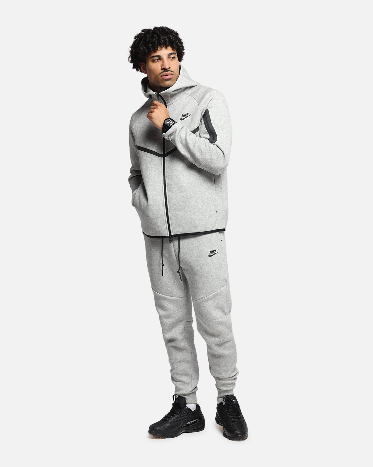 Top Seller Nike Sportswear Tech Fleece Windrunner Jacket Dark Grey Heather