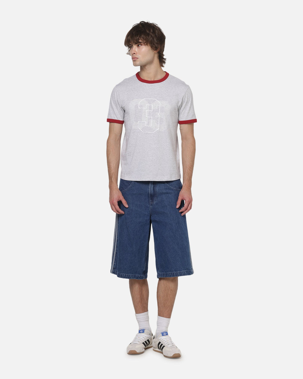 Best-Selling Adidas Originals Trefoil Ringer T-Shirt