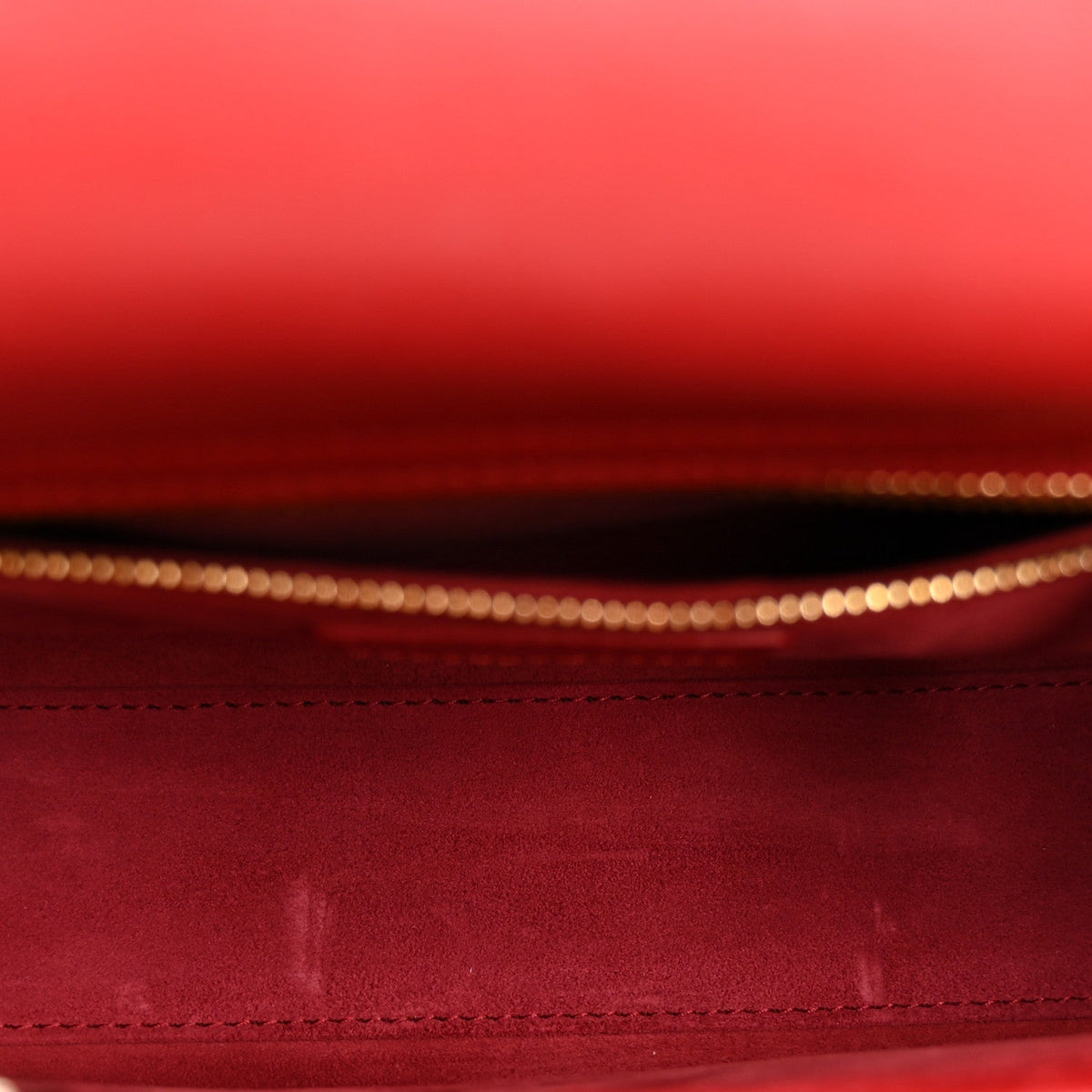 Ostrich Small Lady Dior Red AT My store