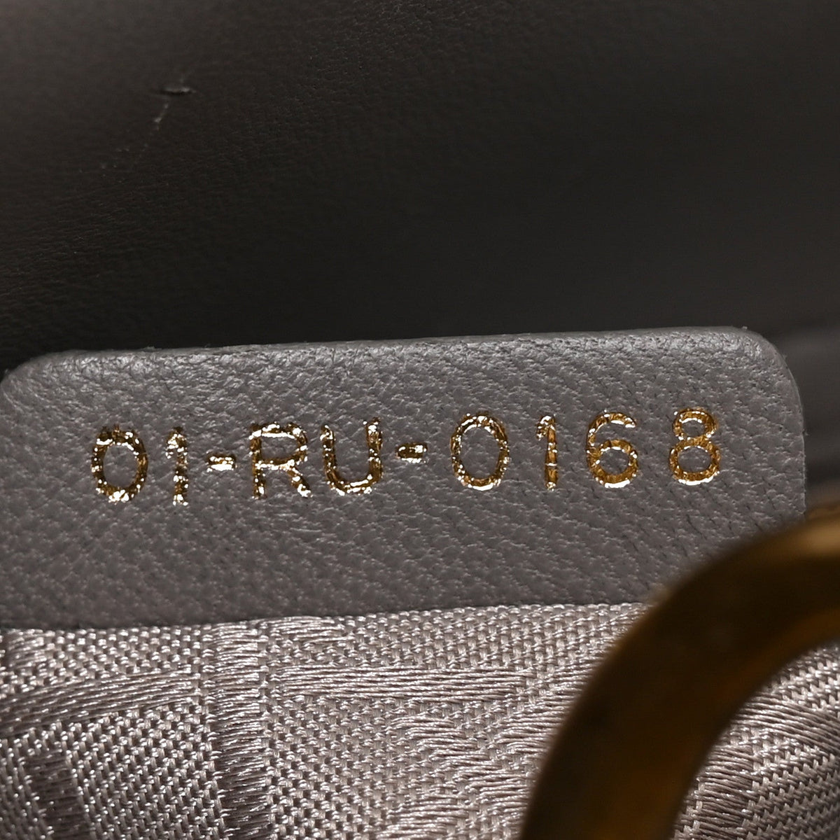 Lambskin Cannage Small My ABCDior Lady Dior Grey AT My store