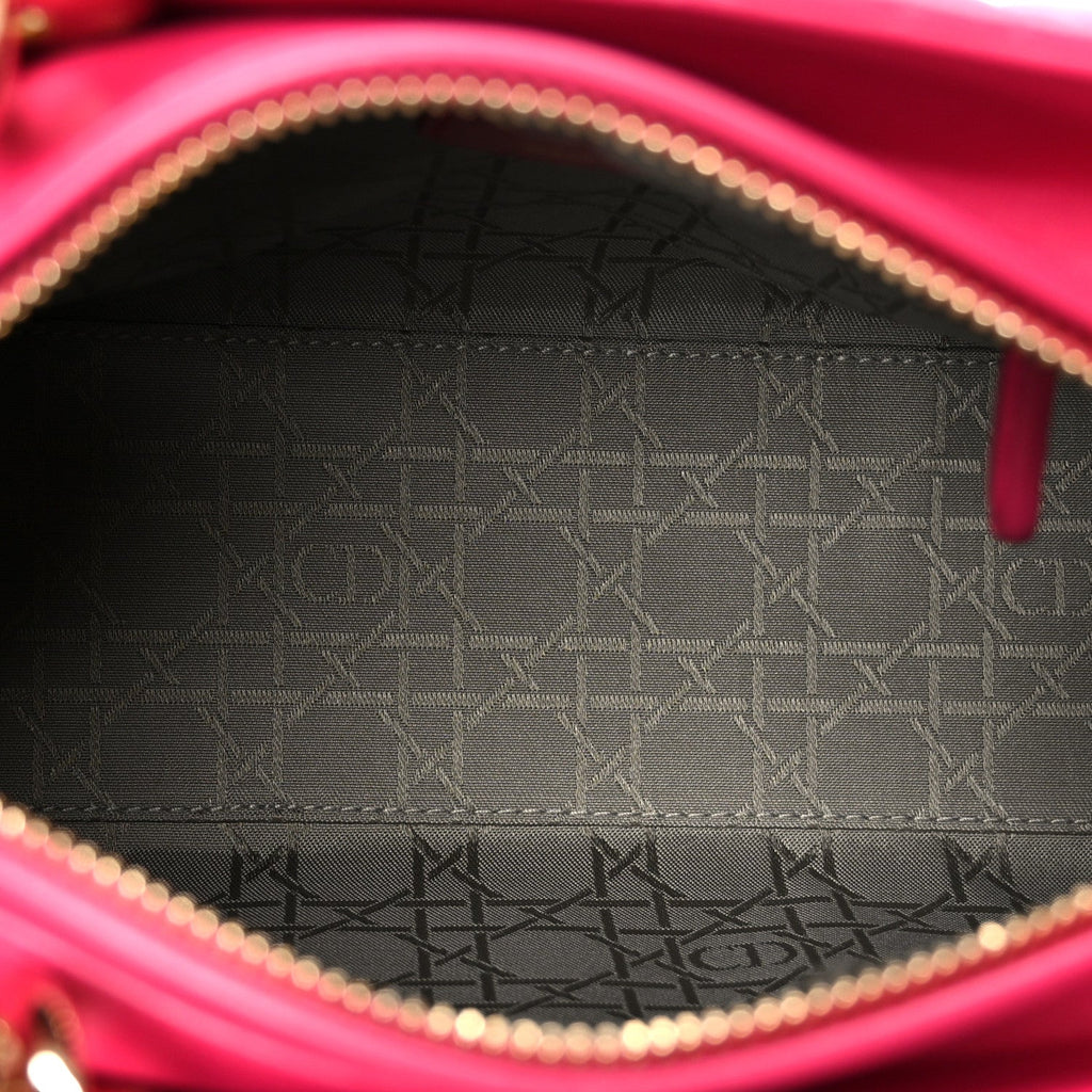 Lambskin Cannage Medium Lady Dior Pink AT My store