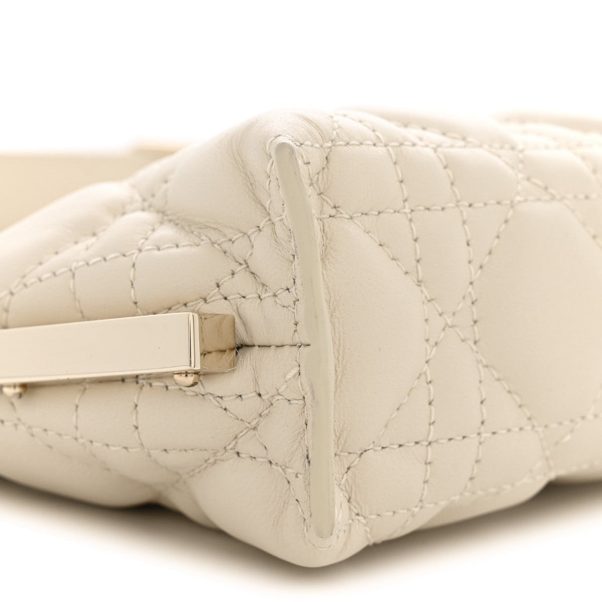 Lambskin Cannage Dior Club Bag  Dusty Ivory AT My store