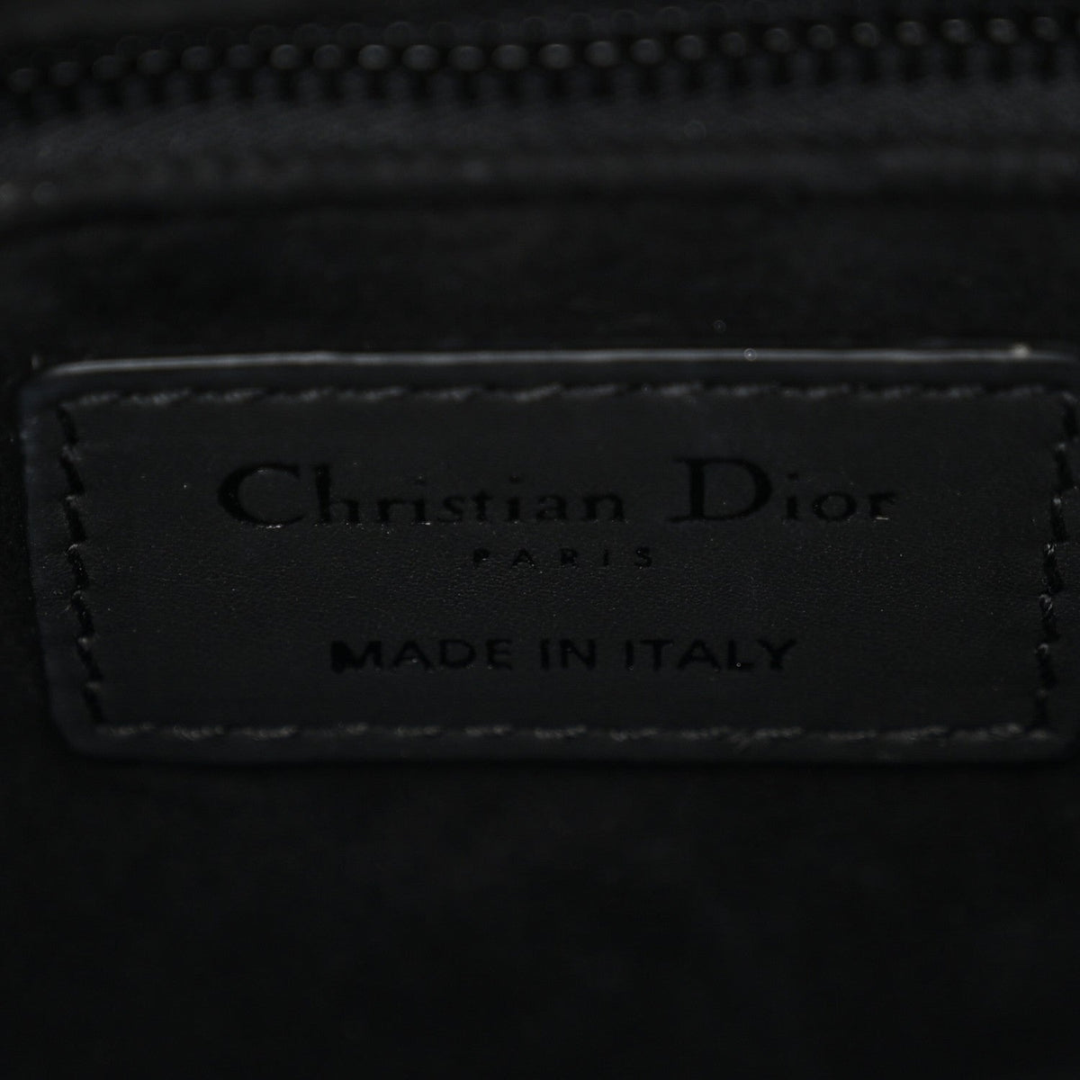 Ultra Matte Calfskin Cannage Small My ABCDior Lady Dior Black AT My store