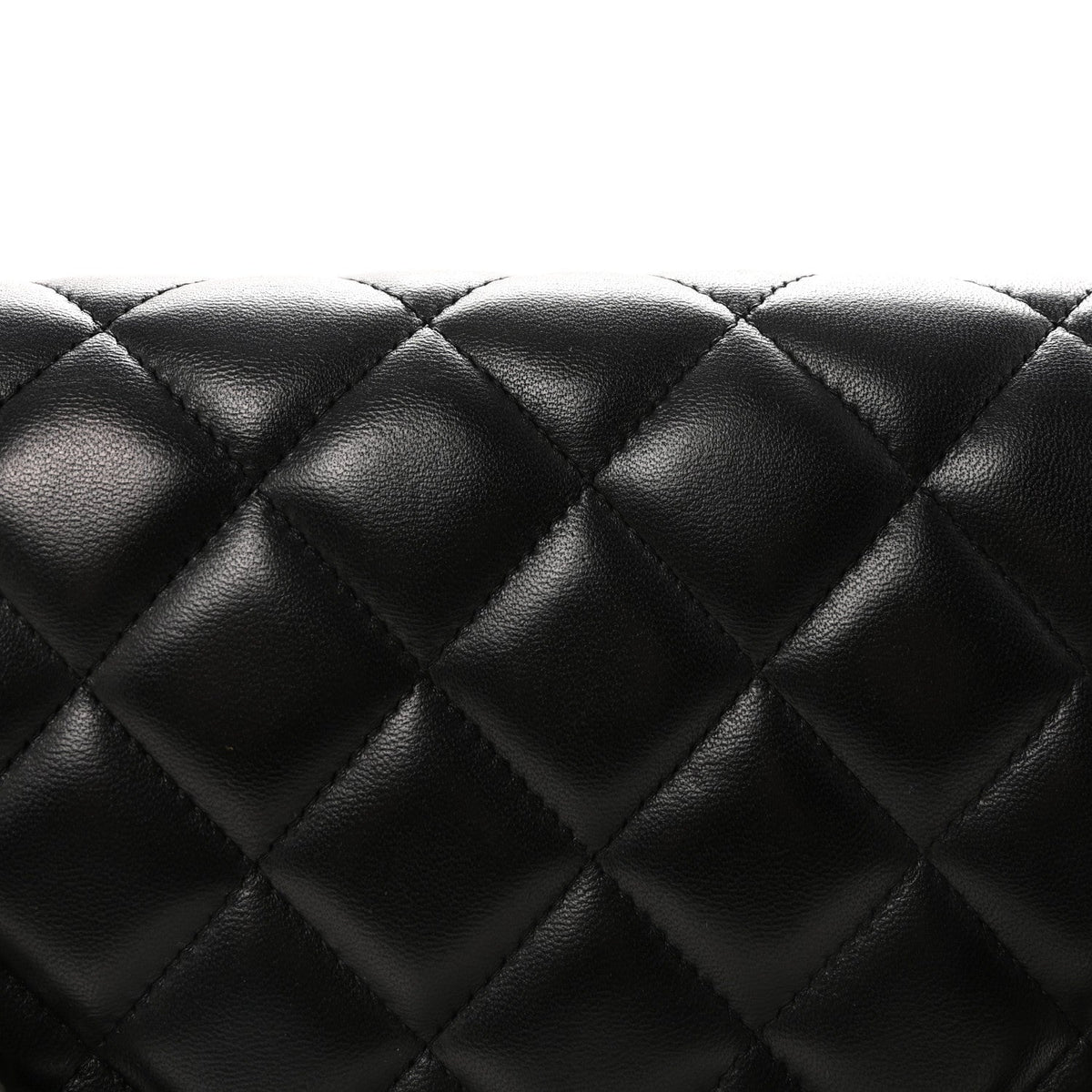 Lambskin Quilted Maxi Double Flap Black At My store