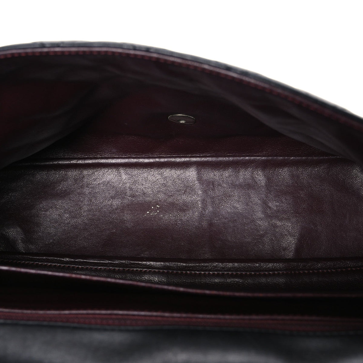 Lambskin Quilted Maxi Double Flap Black At My store