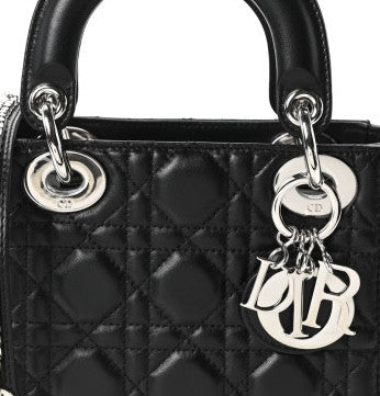 Lambskin Cannage Mini Lady Dior Black AT My store