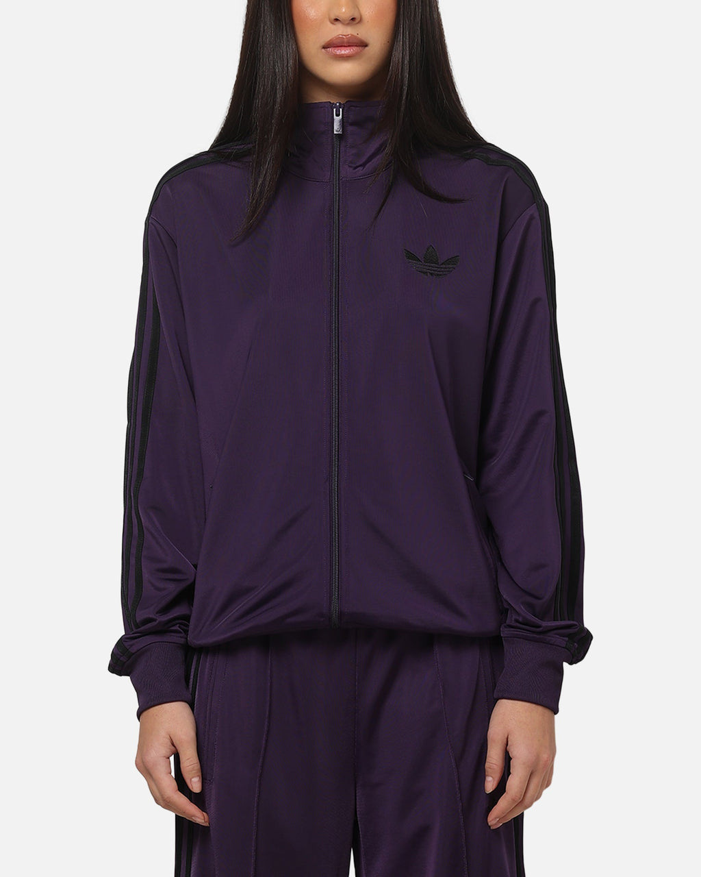 Best-Selling Adidas Women's Firebird Track Jacket Purple