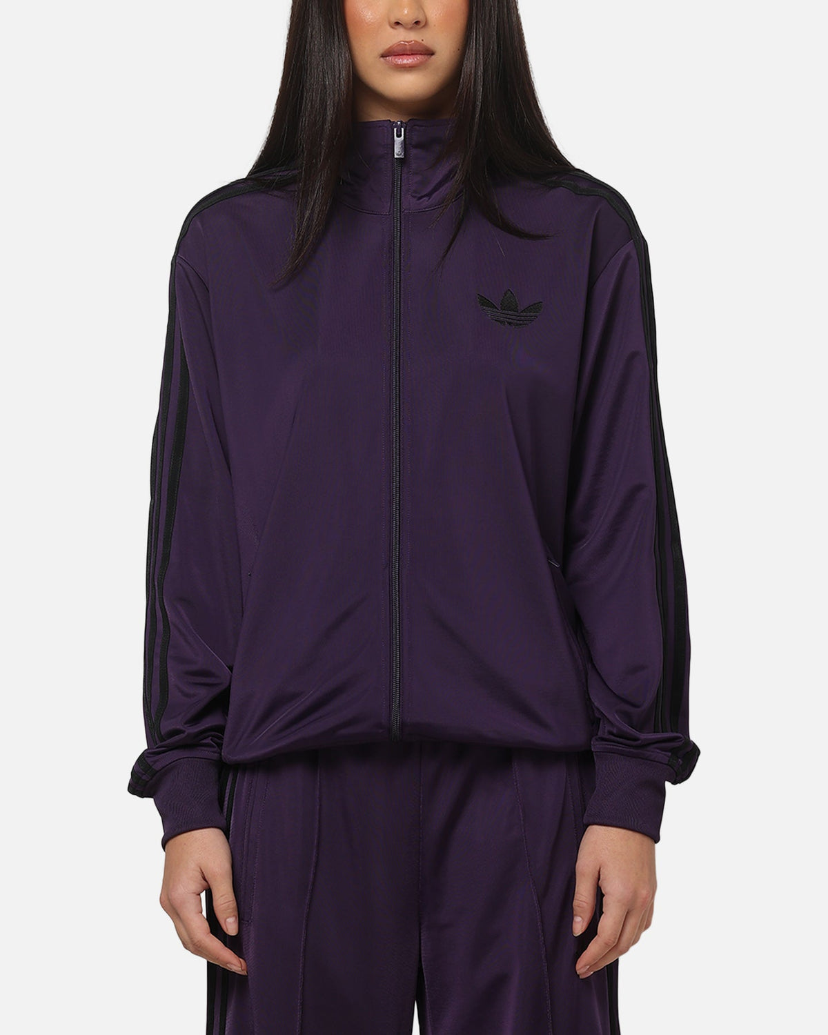 Best-Selling Adidas Women's Firebird Track Jacket Purple