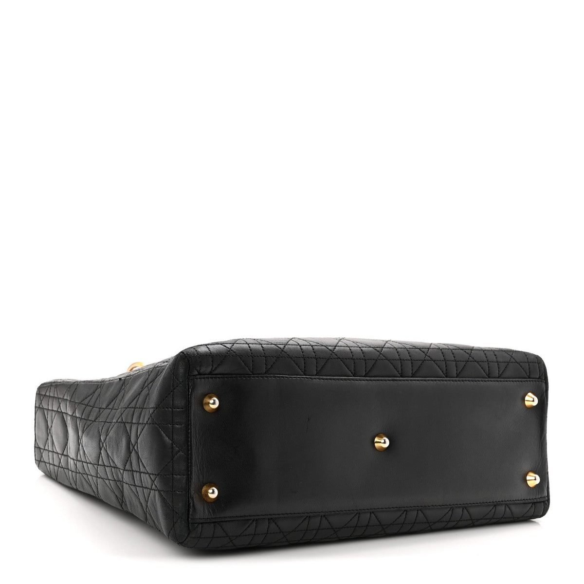 Lambskin Cannage Large Lady Dior Black AT My store