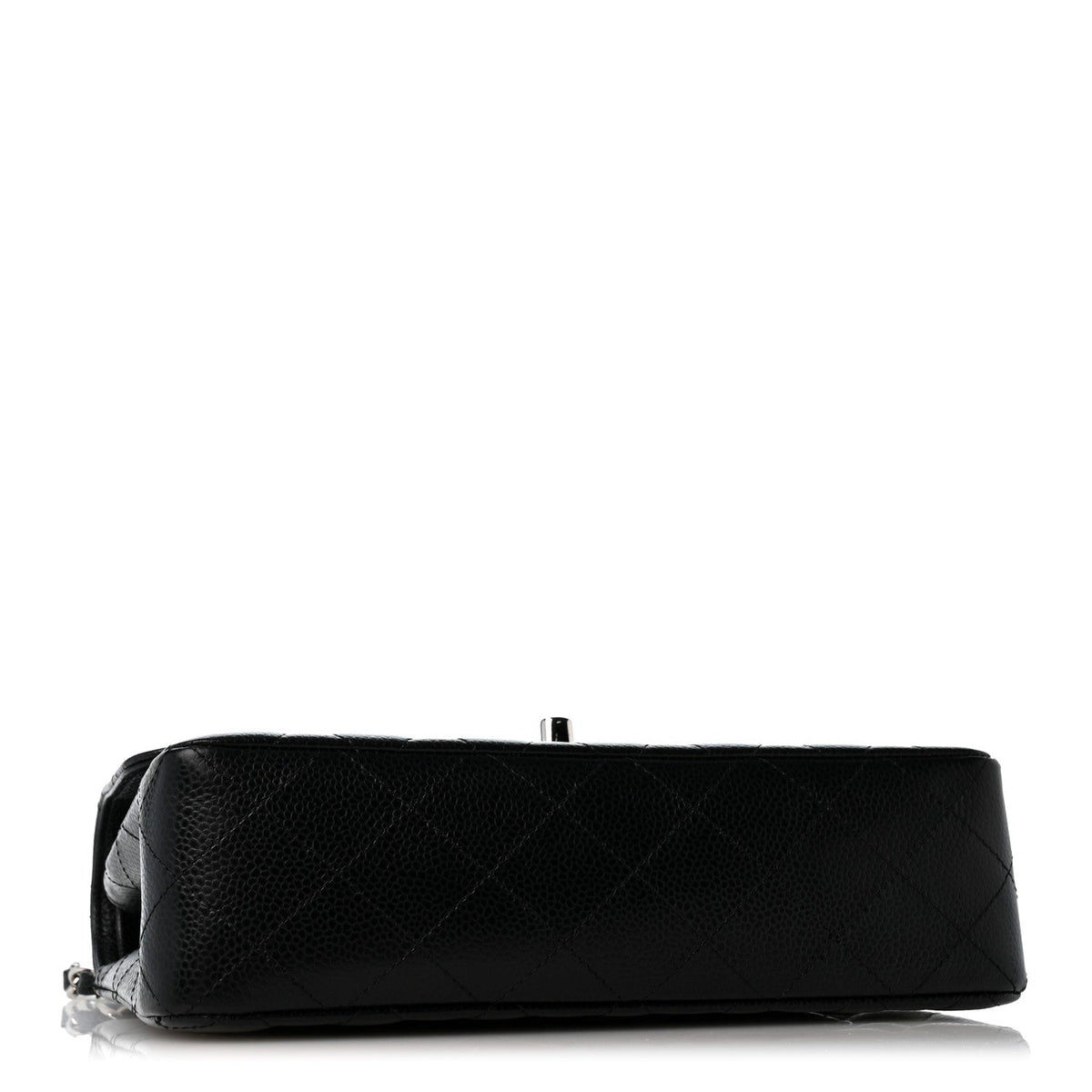 Caviar Quilted Small Double Flap Black At My store