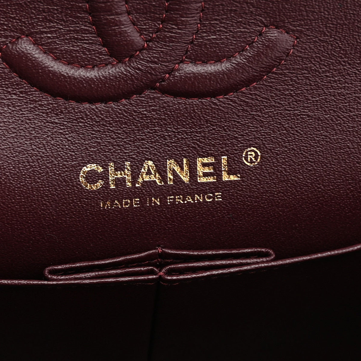Lambskin Quilted Small Double Flap Black At My store