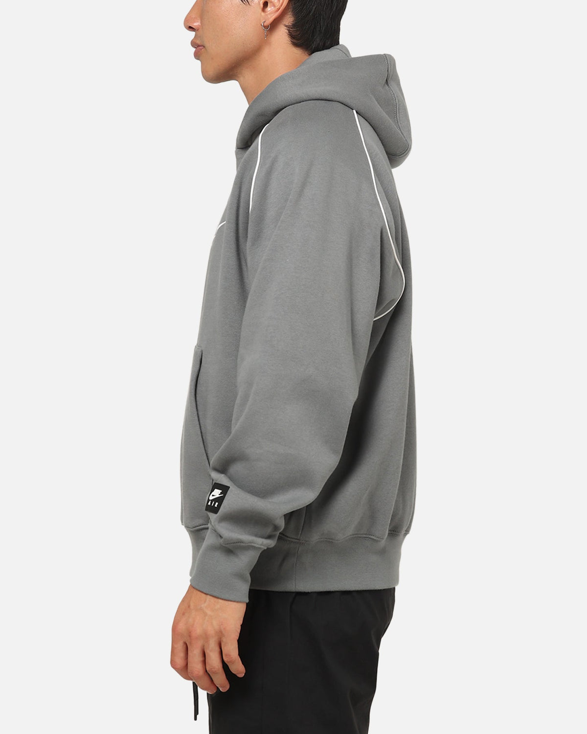 Top Seller Nike Air Fleece Pullover Hoodie Smoke Grey