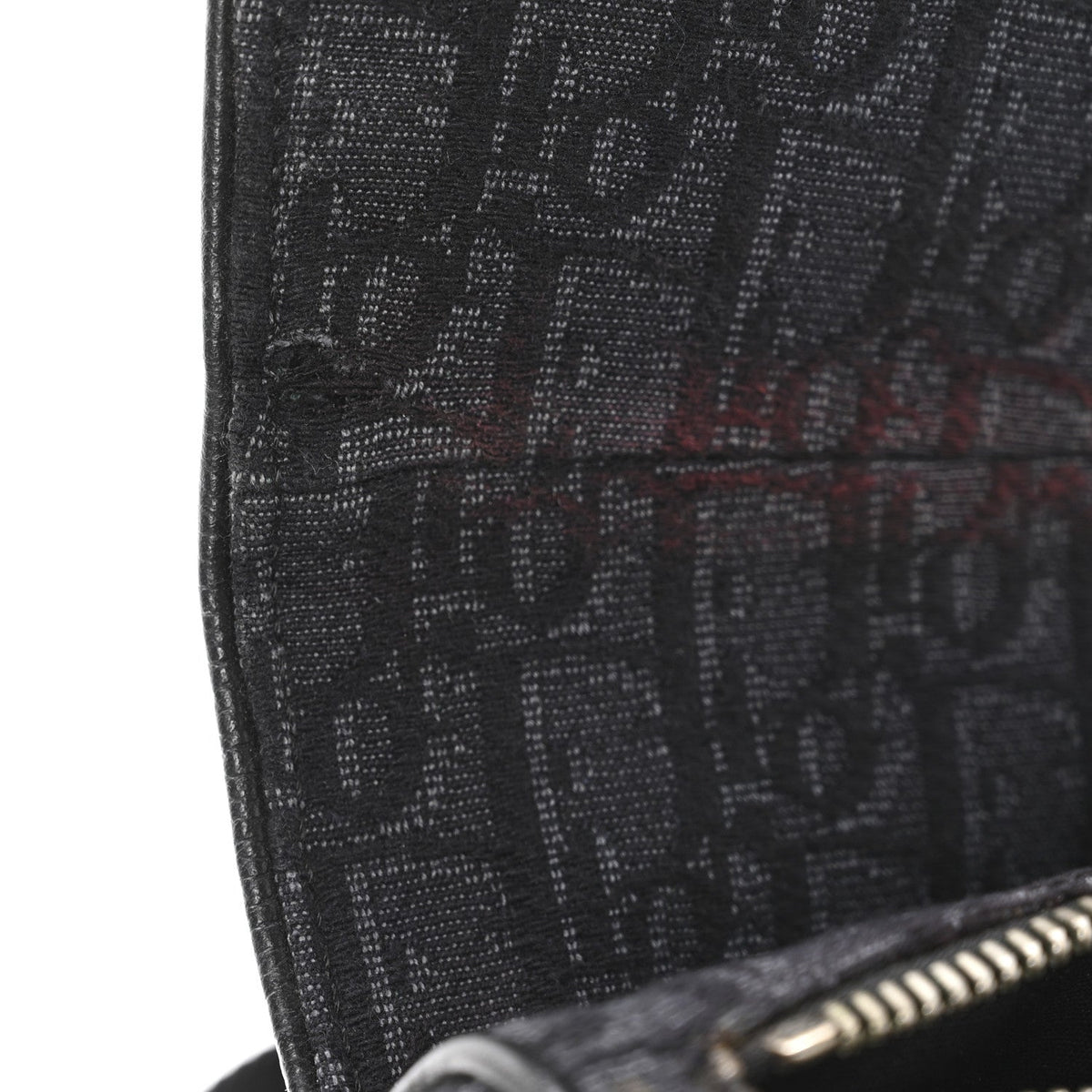 Oblique Mens Saddle Bag Black Blue AT My store