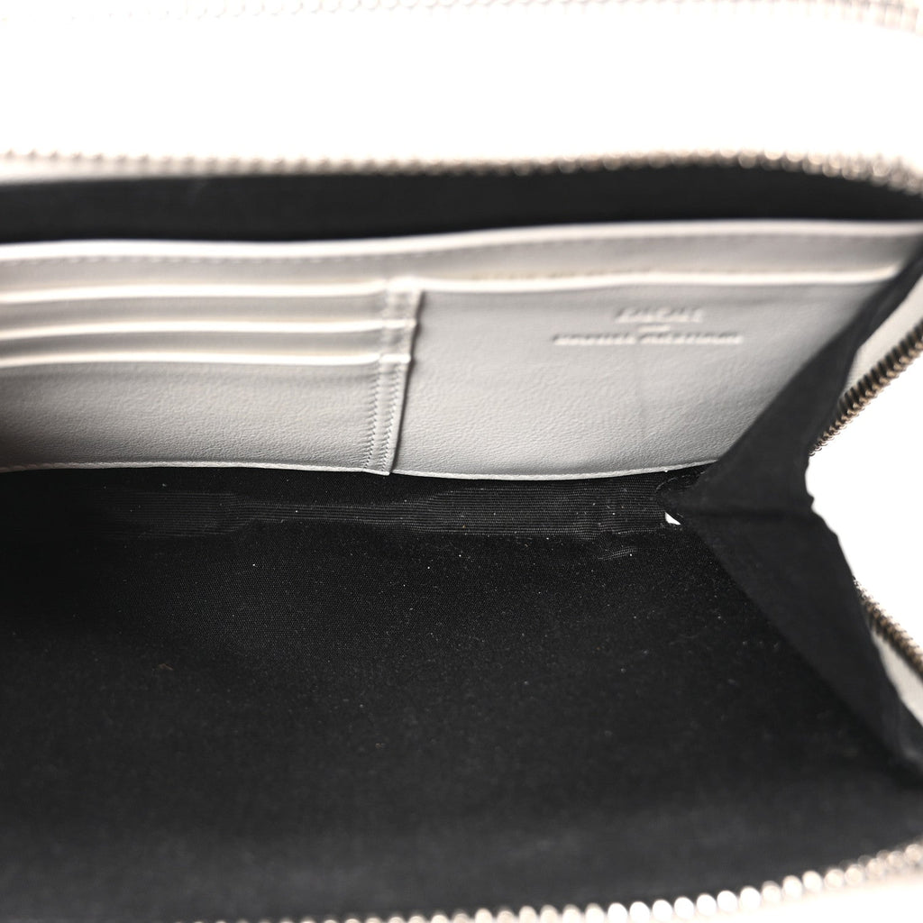 X DANIEL ARSHAM Grained Calfskin Newspaper Messenger White AT My store