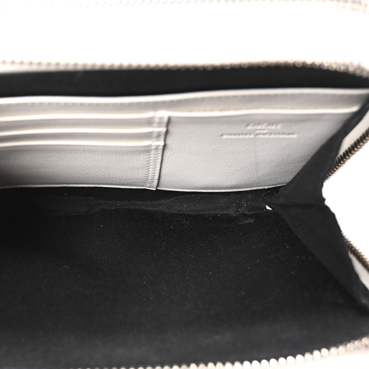 X DANIEL ARSHAM Grained Calfskin Newspaper Messenger White AT My store