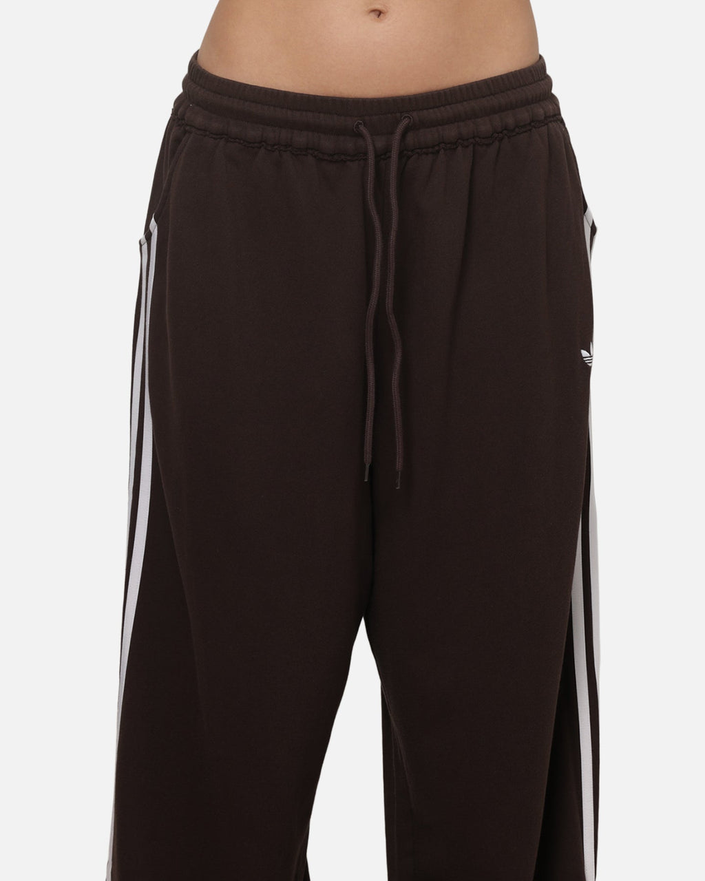 Best-Selling Adidas Women's Graphic Loose Sweat Pants Brown
