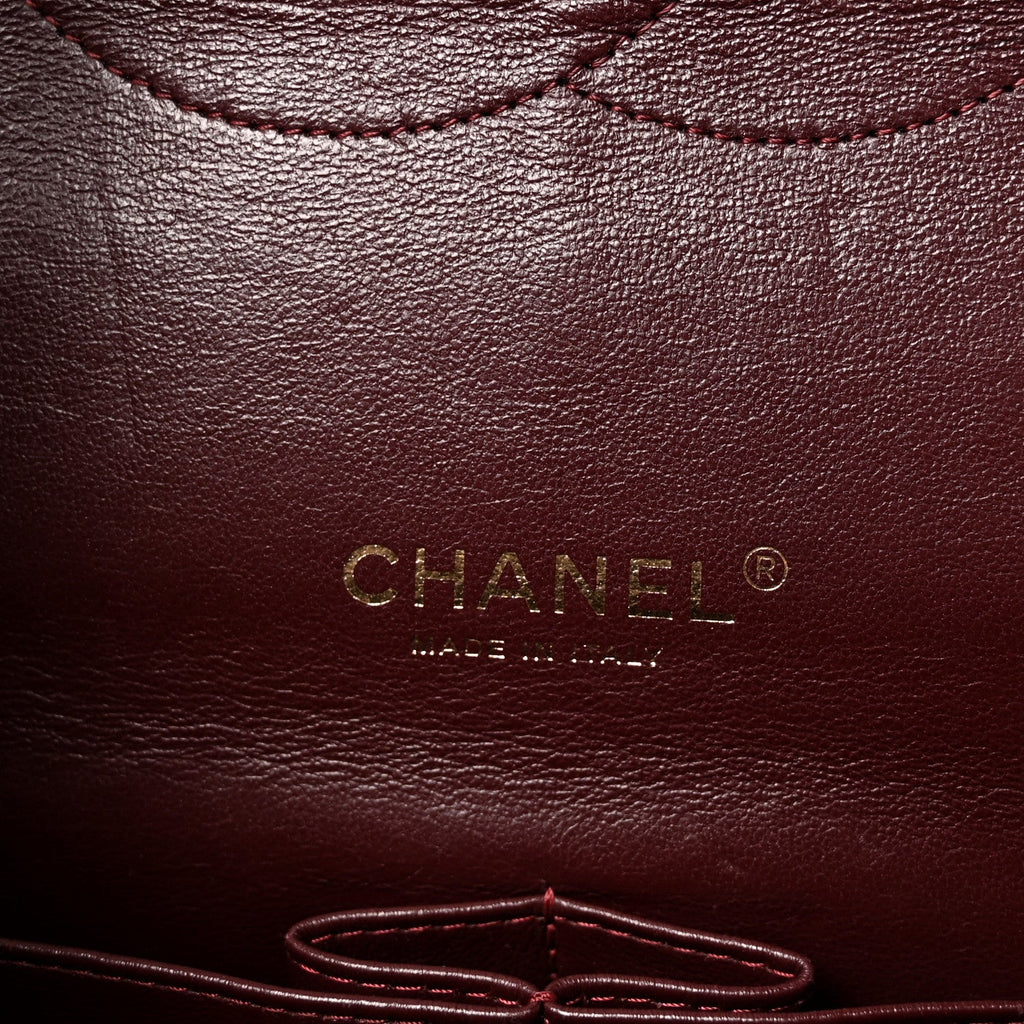 Lambskin Quilted Maxi Double Flap Black At My store