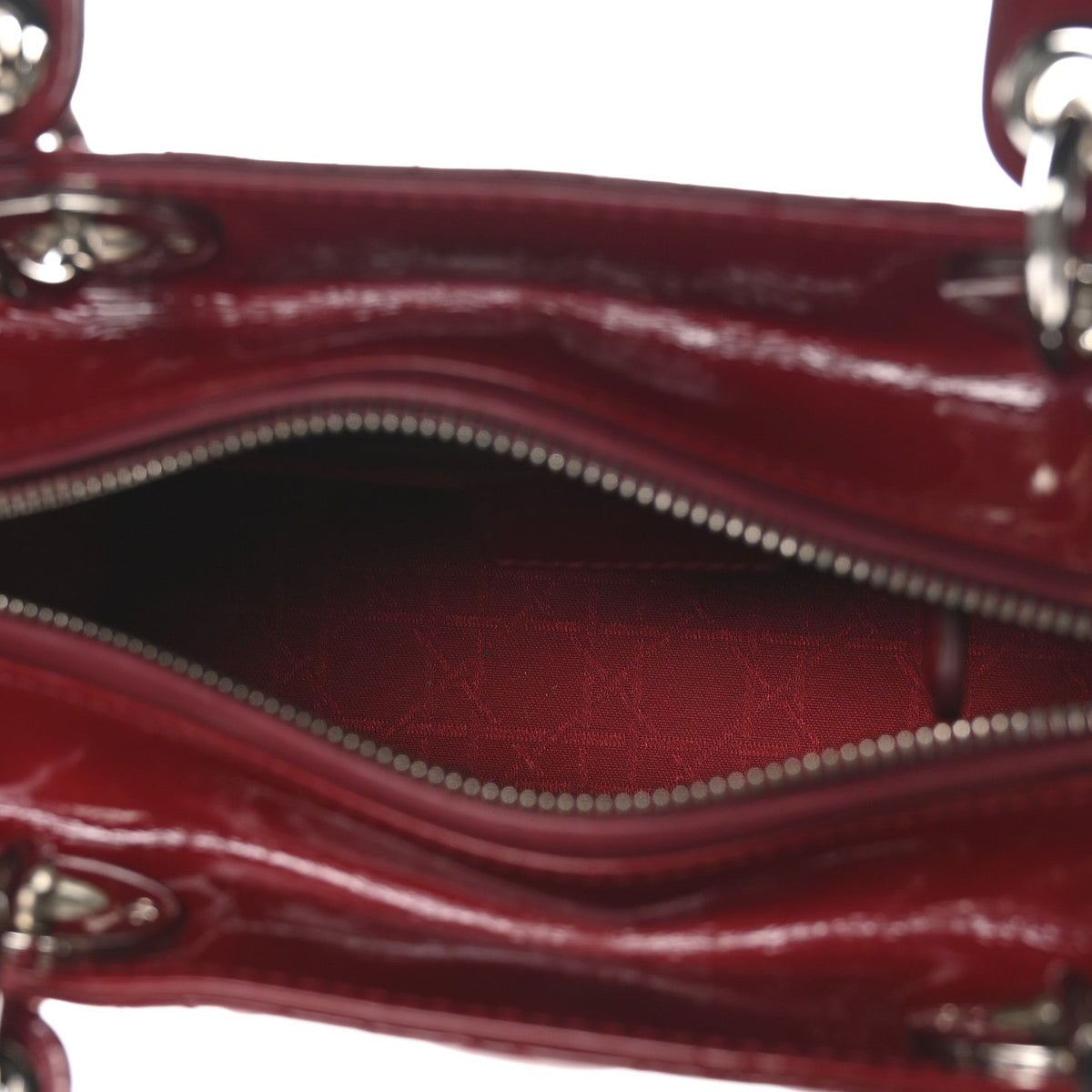 Patent Cannage Medium Lady Dior Red AT My store