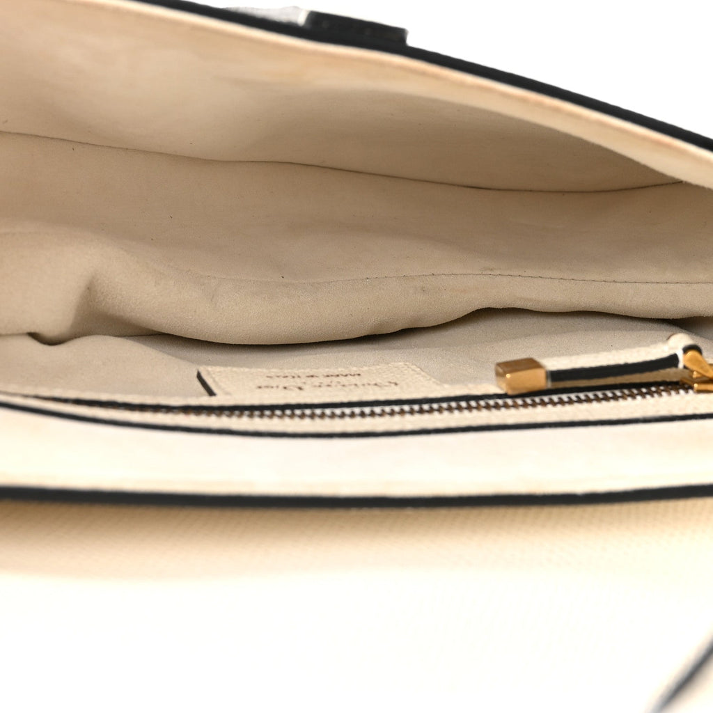 Grained Calfskin Saddle Bag With Strap Latte AT My store