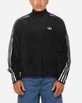 Best-Selling Adidas Faux Mohair Classic Track Top Black/Off White