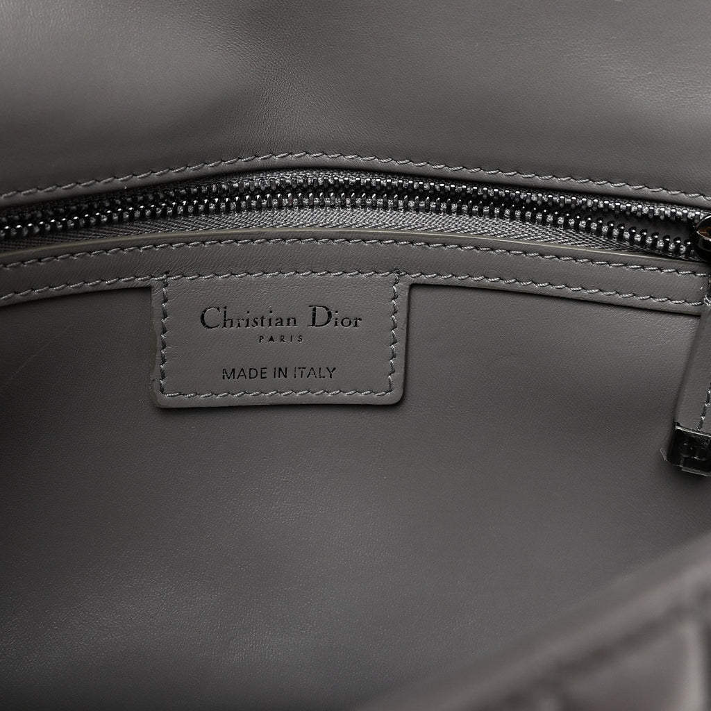 Calfskin Macrocannage Medium Caro Bag Iron Grey AT My store