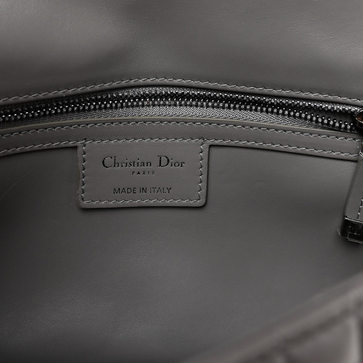 Calfskin Macrocannage Medium Caro Bag Iron Grey AT My store