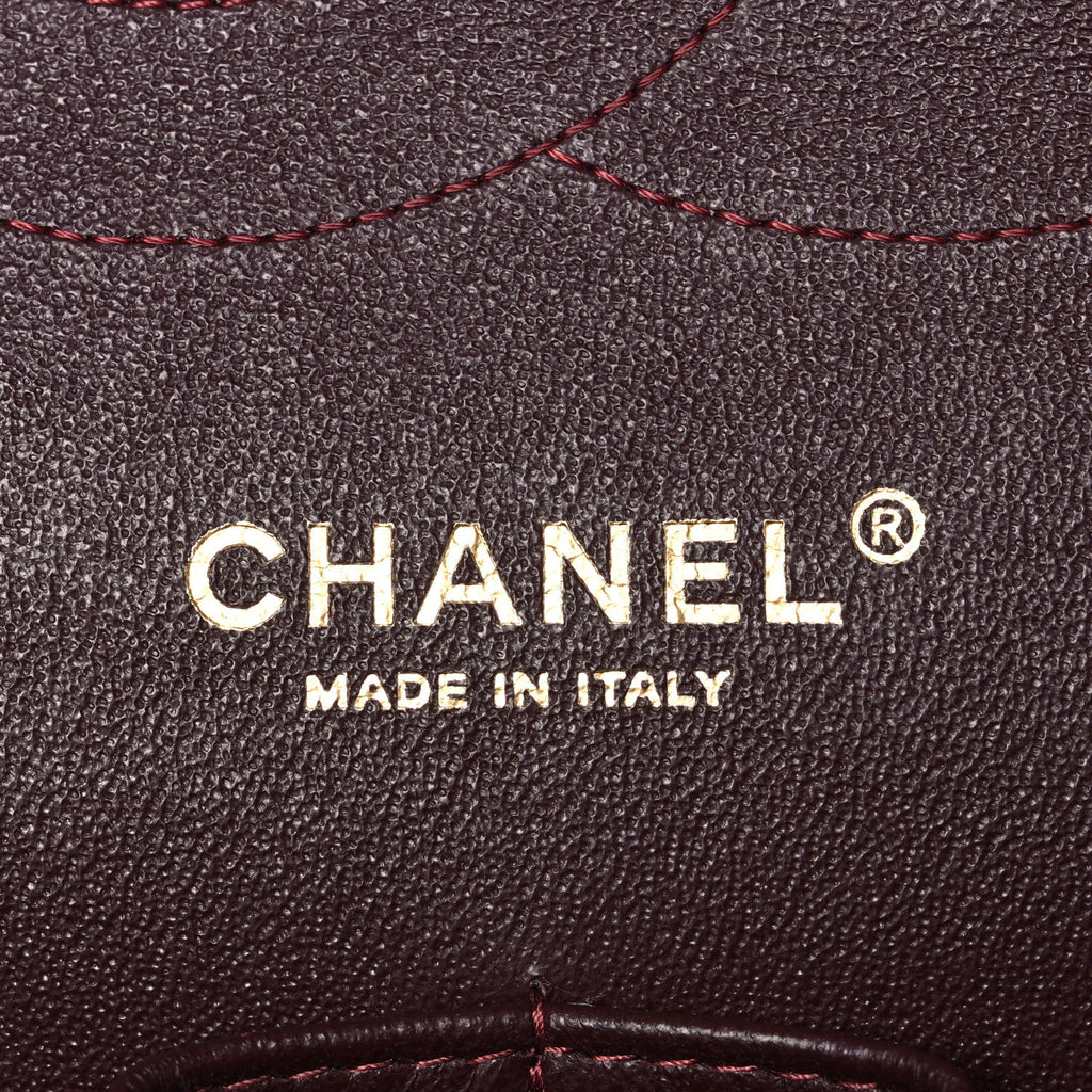 Lambskin Quilted Jumbo Double Flap Black At My store
