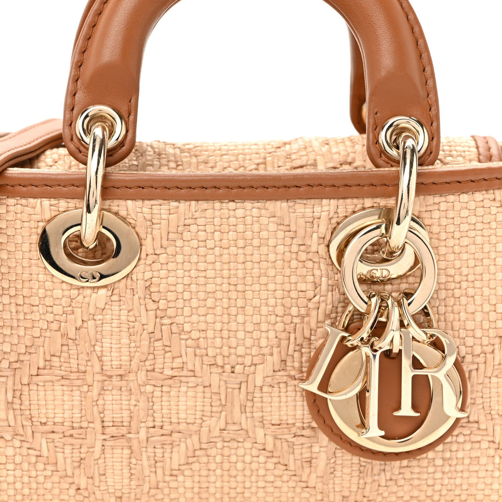 Raffia Micro Cannage Lady D-Joy Natural AT My store