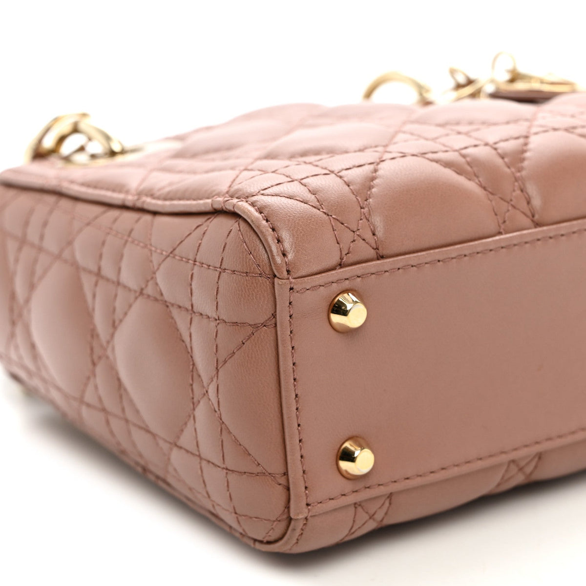Lambskin Cannage Mini Lady Dior Fard AT My store
