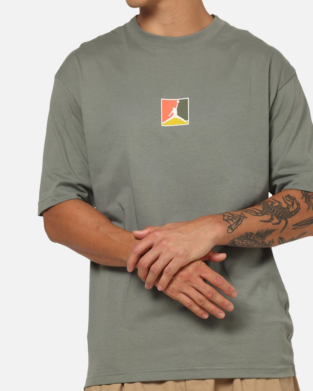 Top Seller Nike Jumpman Brooklyn 3.0 T-Shirt Vintage Lichen