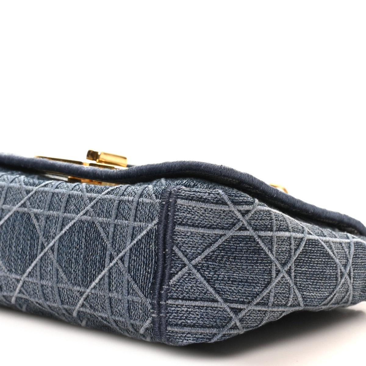 Denim Cannage Small Caro Bag Blue AT My store