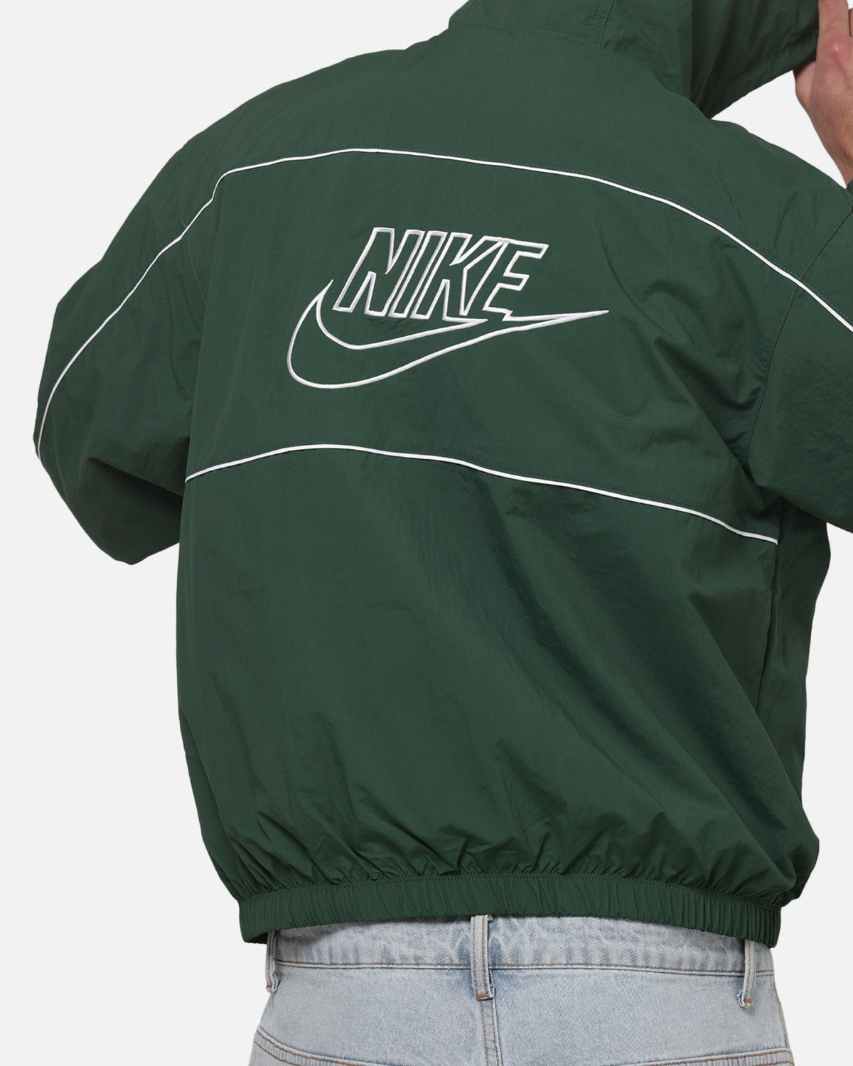 Top Seller Nike Club Athlete Hooded Jacket Forest Green
