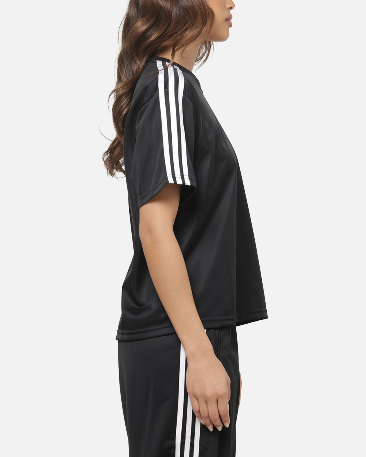 Best-Selling Adidas Women's Firebird T-Shirt Black/White