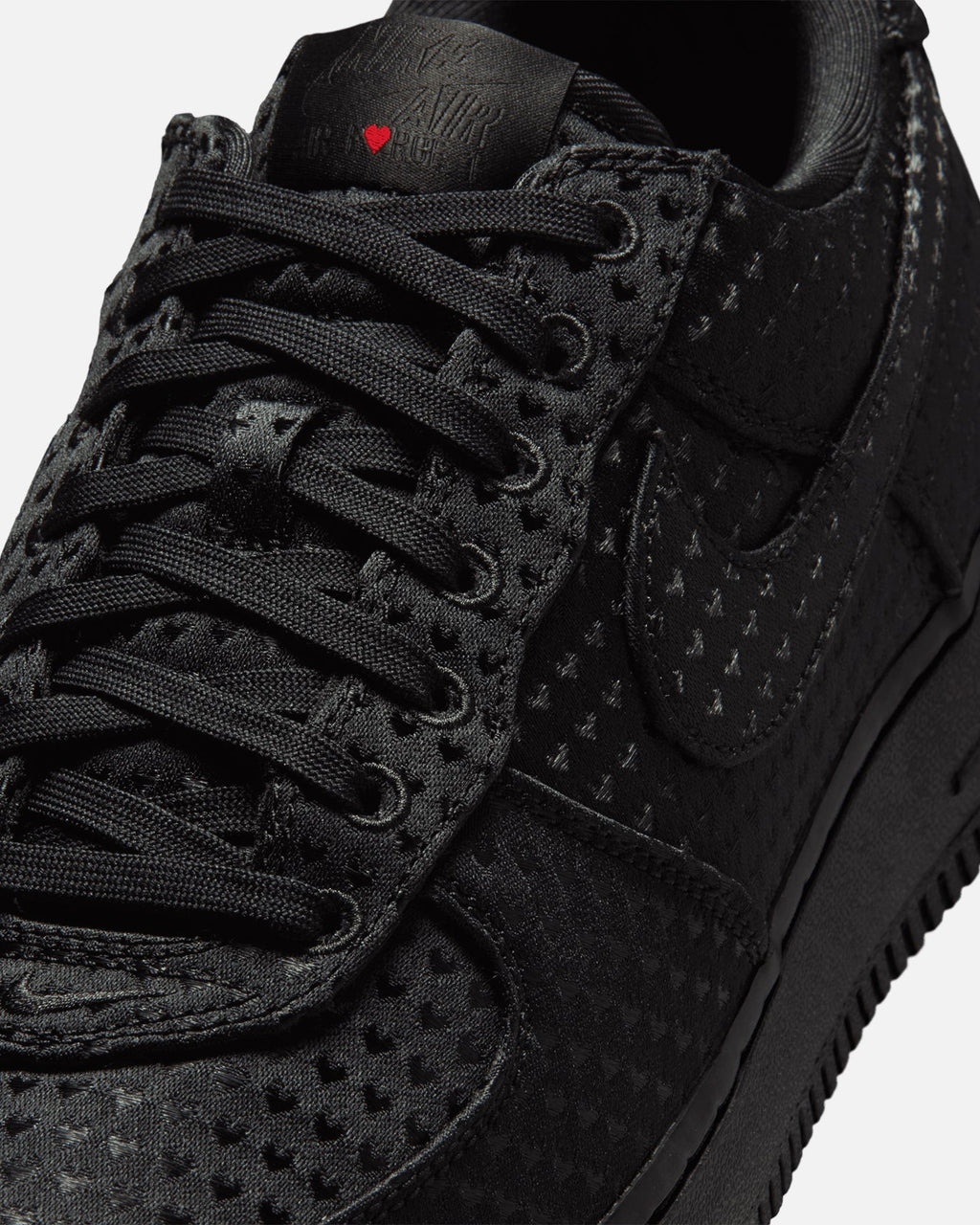 Top Seller Nike Air Force 1 Retro "Valentine™s Day" Black/Black