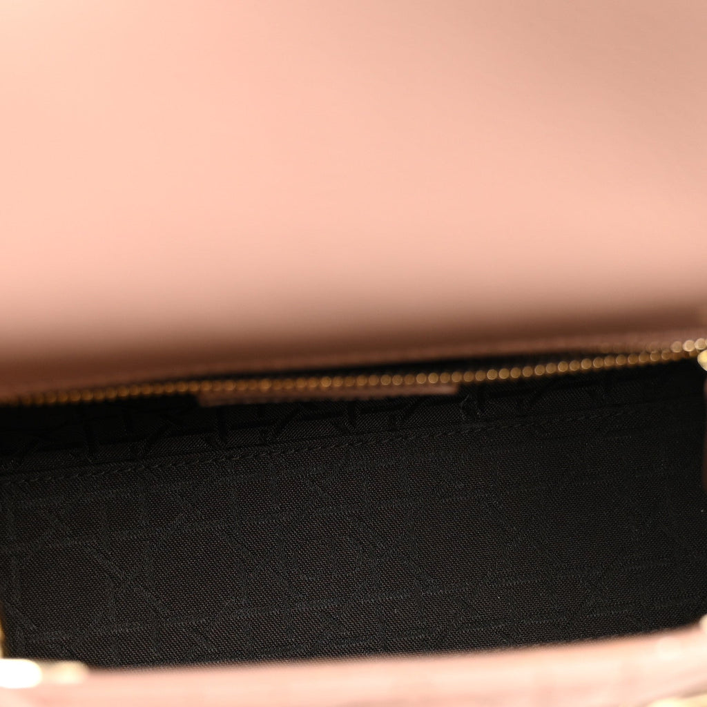 Lambskin Cannage Small My ABCDior Lady Dior Blush AT My store