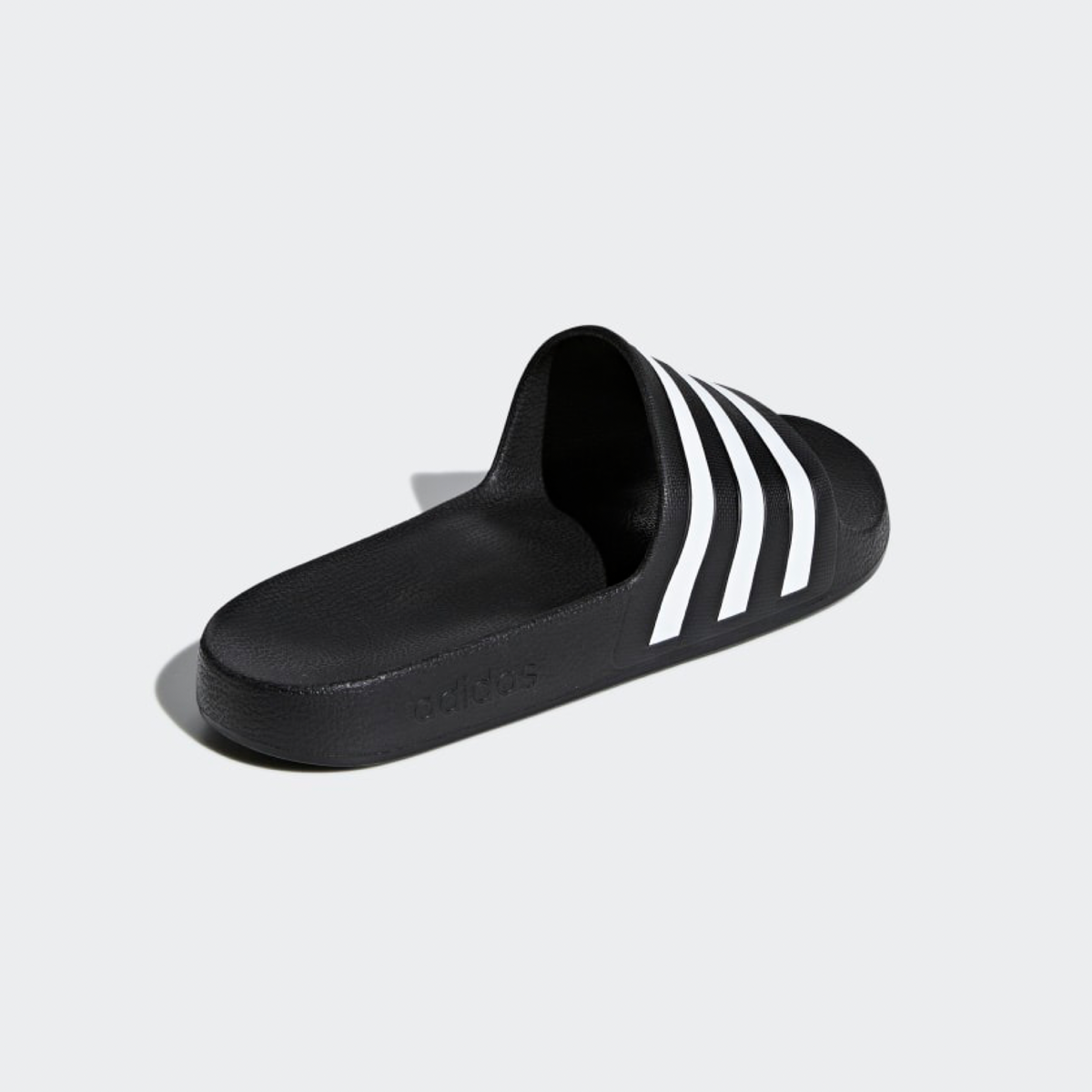 New Arrival Adidas Original Adilette AQUA  -BLACK WHITE